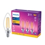 FOCO LED E12 VELA B11 LUZ CÁLIDA 4.5 W / 40 W 3 PIEZAS