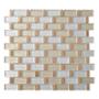 MALLA CORA TIPO MOSAICO 30 X 31 CM VIDRIO 1 PIEZA