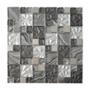 MALLA COLUMBIA TIPO MOSAICO 30 X 30 CM VIDRIO Y ACERO INOXIDABLE 1 PIEZA