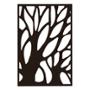 PROTECTOR PARA VENTANA CELOSIA FOREST ACERO 90 X 120 CM CHOCOLATE