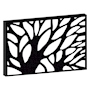 PROTECTOR PARA VENTANA CELOSIA FOREST ACERO 150 X 100 CM NEGRO