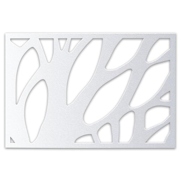 PROTECTOR PARA VENTANA CELOSIA FOREST ACERO 90 X 60 CM BLANCO