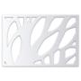 PROTECTOR PARA VENTANA CELOSIA FOREST ACERO 90 X 60 CM BLANCO