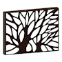 PROTECTOR PARA VENTANA CELOSIA FOREST ACERO 150 X 120 CM CHOCOLATE