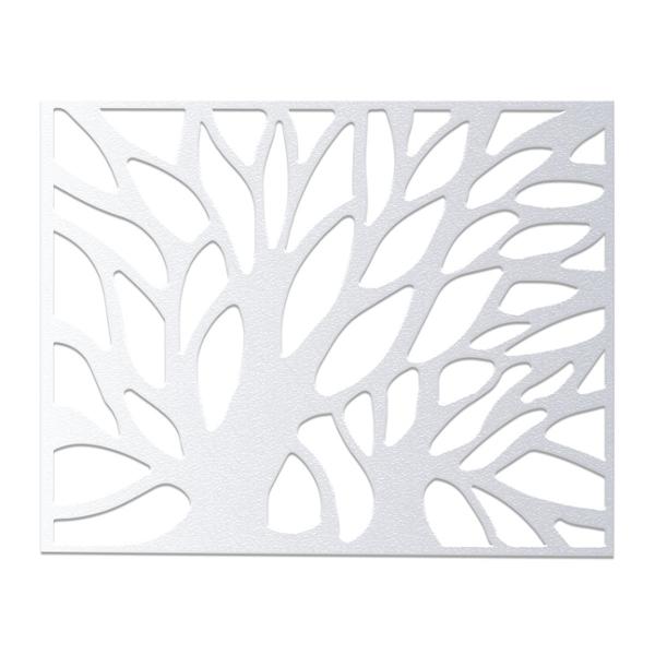 PROTECTOR PARA VENTANA CELOSIA FOREST ACERO 150 X 120 CM BLANCO