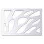 PROTECTOR PARA VENTANA CELOSIA FOREST ACERO 60 X 40 CM BLANCO