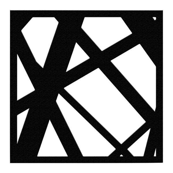 PROTECTOR PARA VENTANA CELOSIA STORM ACERO 60 X 60 CM NEGRO
