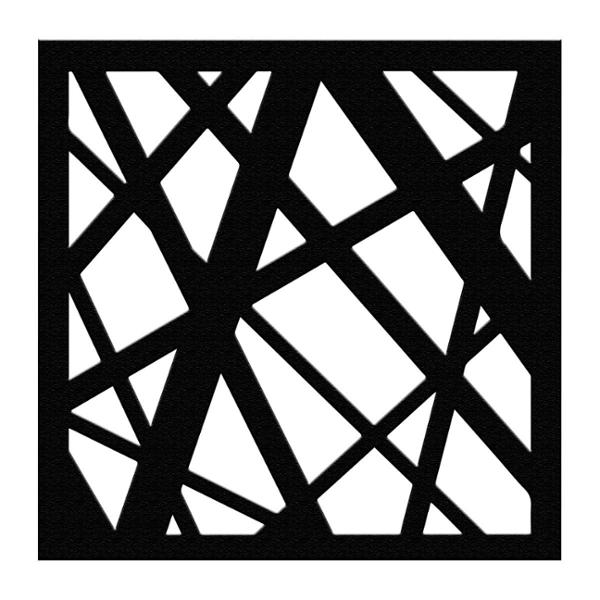 PROTECTOR PARA VENTANA CELOSÍA STORM ACERO 90 X 90 CM NEGRO
