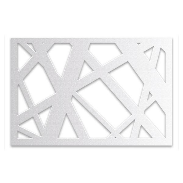 PROTECTOR PARA VENTANA CELOSIA STORM ACERO 90 X 60 CM BLANCO