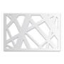 PROTECTOR PARA VENTANA CELOSIA STORM ACERO 90 X 60 CM BLANCO