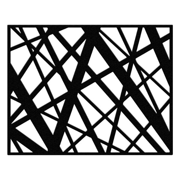 PROTECTOR PARA VENTANA STORM ACERO 150 X 120 CM NEGRO