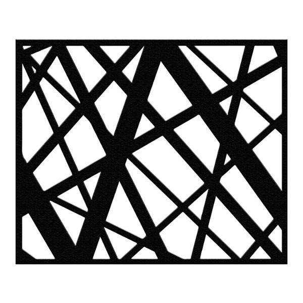 PROTECTOR PARA VENTANA STORM ACERO 120 X 100 CM NEGRO
