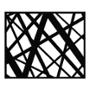 PROTECTOR PARA VENTANA STORM ACERO 120 X 100 CM NEGRO