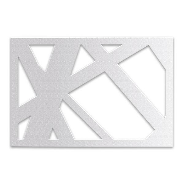 PROTECTOR PARA VENTANA CELOSIA STORM ACERO 60 X 40 CM BLANCO