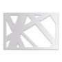 PROTECTOR PARA VENTANA CELOSIA STORM ACERO 60 X 40 CM BLANCO