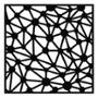 PROTECTOR PARA VENTANA CELOSIA CONSTELACIÓN ACERO 120 X 120 CM NEGRO