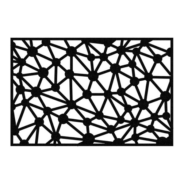 PROTECTOR PARA VENTANA CELOSIA CONSTELACIÓN ACERO 150 X 100 CM NEGRO