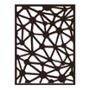 PROTECTOR PARA VENTANA CELOSIA CONSTELACIÓN ACERO 120 X 90 CM CHOCOLATE