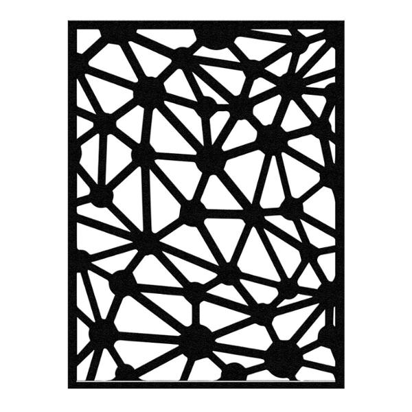 PROTECTOR PARA VENTANA CELOSIA CONSTELACIÓN ACERO 120 X 90 CM NEGRO