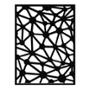 PROTECTOR PARA VENTANA CELOSIA CONSTELACIÓN ACERO 120 X 90 CM NEGRO