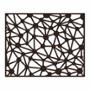PROTECTOR PARA VENTANA CELOSIA CONSTELACIÓN ACERO 150 X 120 CM CHOCOLATE