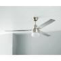 VENTILADOR DE TECHO PASADENA 54" INDUSTRIAL PARA INTERIOR NÍQUEL