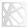 PROTECTOR PARA VENTANA CELOSIA STORM ACERO 60 X 60 CM BLANCO