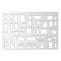 PROTECTOR PARA VENTANA CELOSIA QUADRUM ACERO 150 X 100 CM BLANCO
