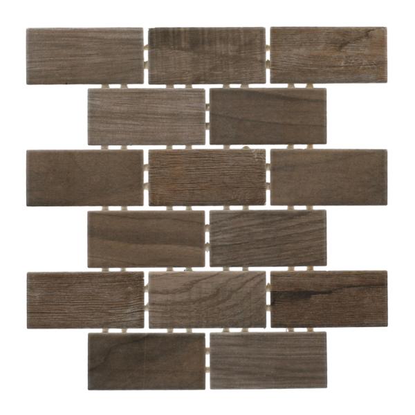 MALLA OAKLAND BROWN TIPO DECORATIVA 30 X 30 CM CERÁMICA 1 PIEZA