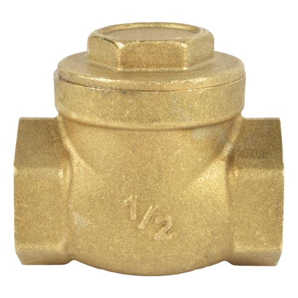 VÁLVULA CHECK CLAMPETA 1/2" DE LATÓN