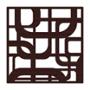 PROTECTOR PARA VENTANA CELOSIA QUADRUM ACERO 90 X 90 CM CHOCOLATE