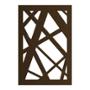 PROTECTOR PARA VENTANA CELOSIA STORM ACERO 60 X 90 CM CHOCOLATE