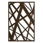 PROTECTOR PARA VENTANA CELOSIA STORM ACERO 90 X 120 CM CHOCOLATE