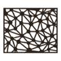 PROTECTOR PARA VENTANA CELOSIA CONSTELACIÓN ACERO 120 X 100 CM CHOCOLATE