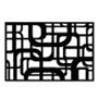 PROTECTOR PARA VENTANA CELOSIA QUADRUM ACERO 150 X 100 CM NEGRO