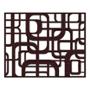 PROTECTOR PARA VENTANA CELOSIA QUADRUM ACERO 150 X 120 CM CHOCOLATE