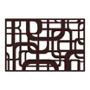 PROTECTOR PARA VENTANA CELOSIA QUADRUM ACERO 150 X 100 CM CHOCOLATE