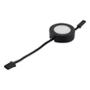 EMPOTRABLE CIRCULAR MATE LUZ LED CÁLIDA 3 PIEZAS NEGRO