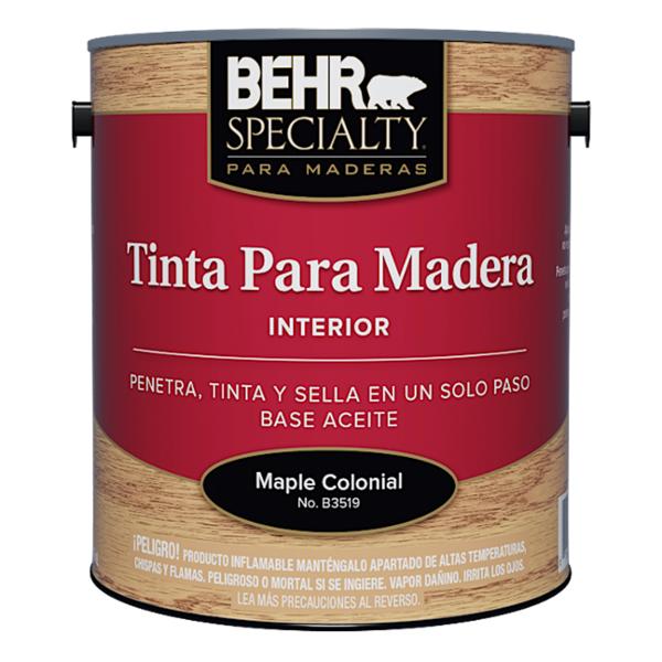 TINTA PARA MADERA 946 ML MAPLE COLONIAL
