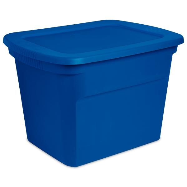 CAJA DE PLÁSTICO 68 L AZUL