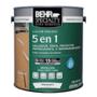 TINTA PARA MADERA BASE AGUA MATE EXTERIOR 5 EN 1 GALON