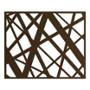PROTECTOR PARA VENTANA CELOSIA STORM ACERO 120 X 100 CM CHOCOLATE
