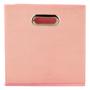 GAVETA ORGANIZADORA PLEGABLE 27 X 27 X 28 CM POLIPROPILENO ROSA