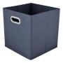 GAVETA ORGANIZADORA PLEGABLE 27 X 27 X 28 CM POLIPROPILENO GRIS