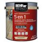 TINTA PARA MADERA BASE AGUA MATE EXTERIOR 5 EN 1 ENTINTABLE GALÓN