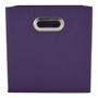 GAVETA ORGANIZADORA PLEGABLE 27 X 27 X 28 CM POLIPROPILENO MORADA