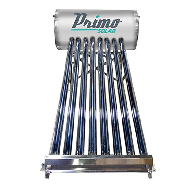 CALENTADOR DE AGUA SOLAR PRIMO 8 TUBOS 100 L PARA 2 PERSONAS