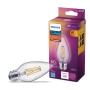 FOCO LED E26 VELA B11 LUZ CÁLIDA ATENUABLE 5.5 W 60 W 1 PIEZA