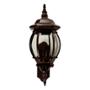 FAROL DE MURO LED DE CONEXIÓN 60 W 3 FOCOS RESISTENTE A LA INTEMPERIE BRONCE MATE VINTAGE