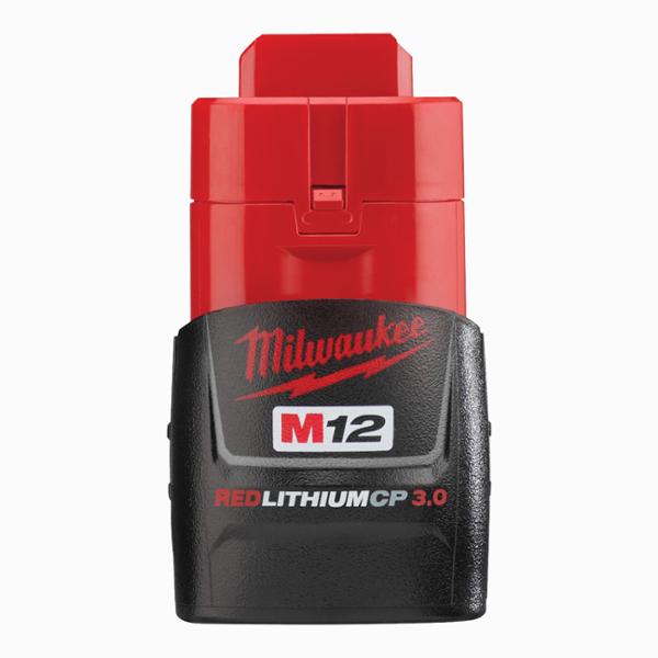 BATERÍA COMPACTA MILWAUKEE M12 REDLITHIUM 3.0